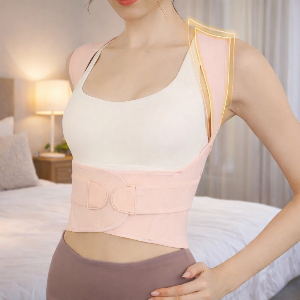 Align Posture Corrector & Back Brace - Adjustable Spine Support for Men & Women