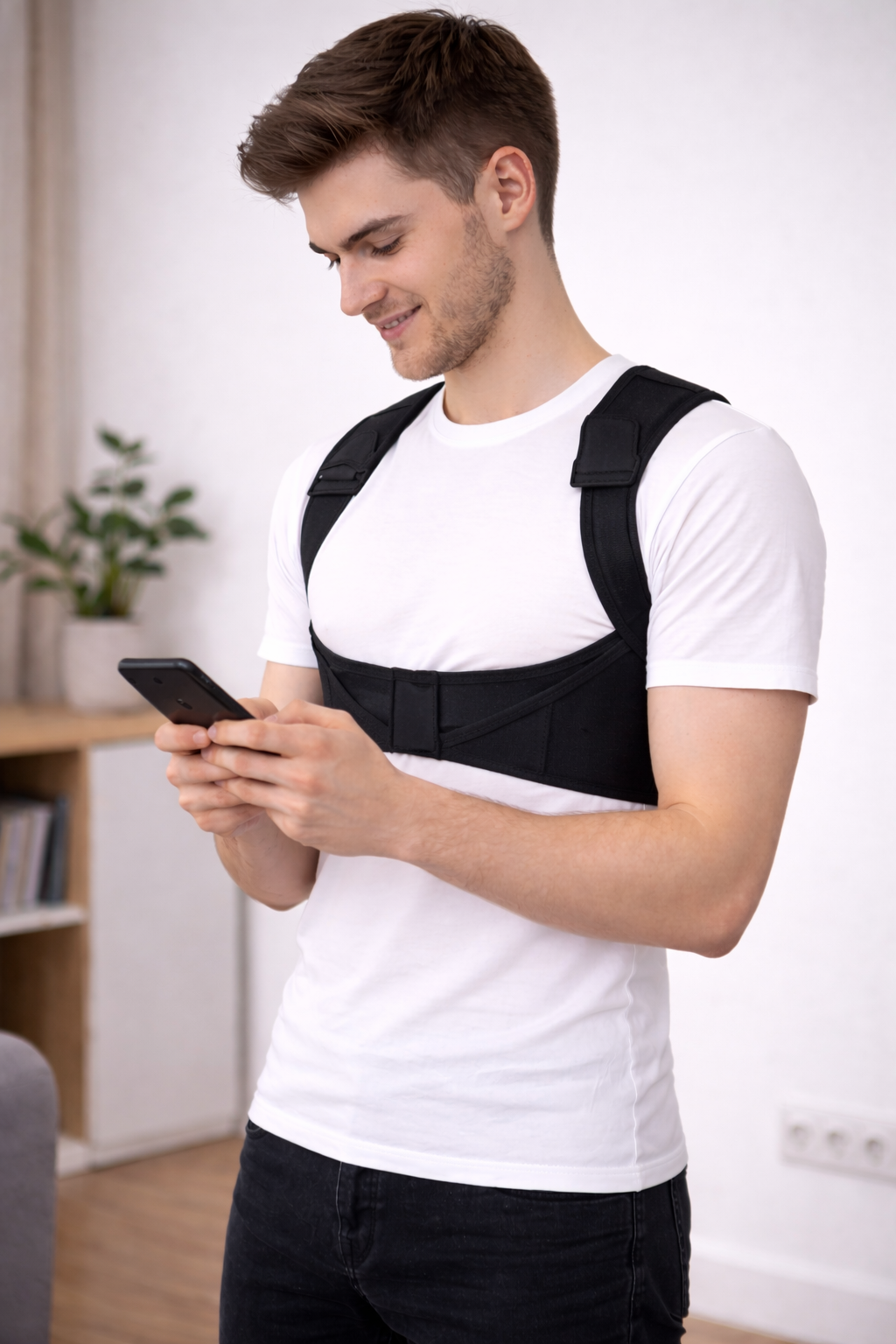 Align Posture Corrector & Back Brace - Adjustable Spine Support for Men & Women